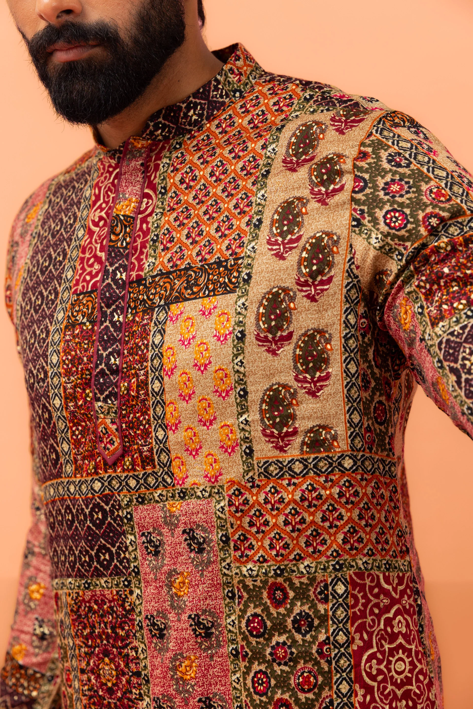 Multicolor Cotton Printed Kurta ₹ 1,999